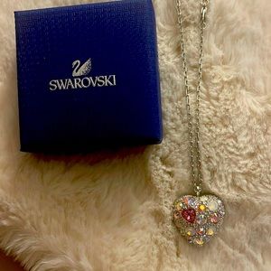 Swarovski heart pendant necklace